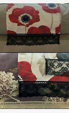 Decorative 100% Cotton & lace Chair Back Sofa Settee Antimacassar. New UK made