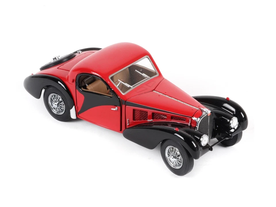 Franklin/Danbury mint 1:24 1936 Bugatti type 57 SC classic American Model 118 - Image 1 of 4