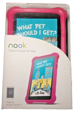 Nook Tablet 7" Micro Foam Bumper for Kids - Pink - Image 1 of 4