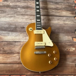 H Standard Gold Top Electric Guitar P90 pickups USA in stock free shipping - Picture 1 of 12