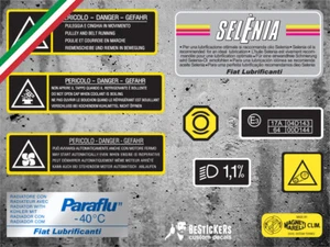 kit Adesivi vano motore restauro FIAT BARCHETTA (1994 / 2002) - Zdjęcie 1 z 1