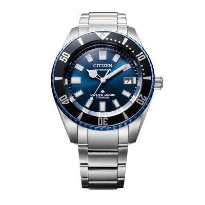 Citizen Men's Sea Date Automatic Silver Stainless Steel Watch 41 MM NB6026-56L - Image 1 of 4