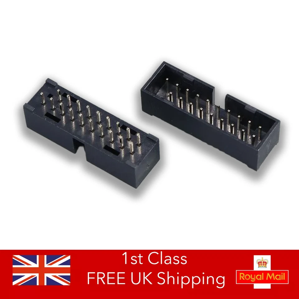 2x USB 3.0 Internal Header 19/ 20 Pin Socket Repair Broken Motherboard Connector - Image 1 of 3