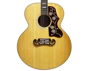 Gibson SJ-200 Standard Acoustic-Electric Guitar Antique Natural w/ Gibson Case - Picture 1 of 12