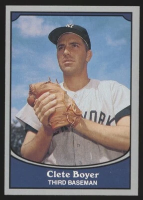 1990 Pacific Baseball Legends #10 * Clete Boyer * New York Yankees * SCB01 Foto 1 de 4
