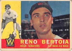 1960 Topps #297 Reno Bertoia Low Grade p40587 - Picture 1 of 2