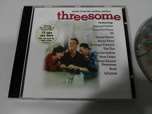 Threesome Soundtrack CD Bso Ost 1994 Epic Austria Edition U2 New Order Am - Picture 1 of 6