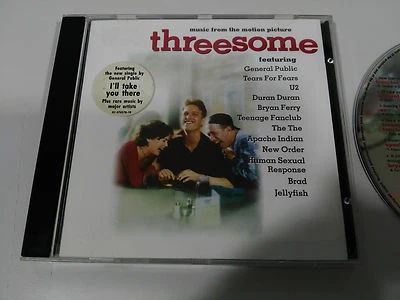 Threesome Soundtrack CD Bso Ost 1994 Epic Austria Edition U2 New Order Am - Image 1 of 4