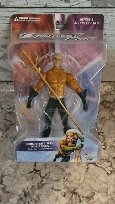 Figura de acción DC Direct Brightest Day Aquaman 2011 serie 1 SELLADA NUEVA Foto 1 de 2