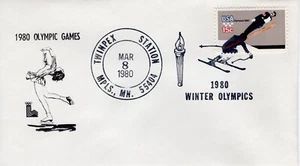 UNITED STATES 1980 WINTER OLYMPICS, 1980 MINNAPOLIS, MN FDC4631 - Picture 1 of 1
