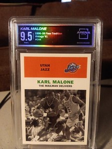 1998-99 Fleer Tradition Vintage '61 Karl Malone #144 Mint 9.5