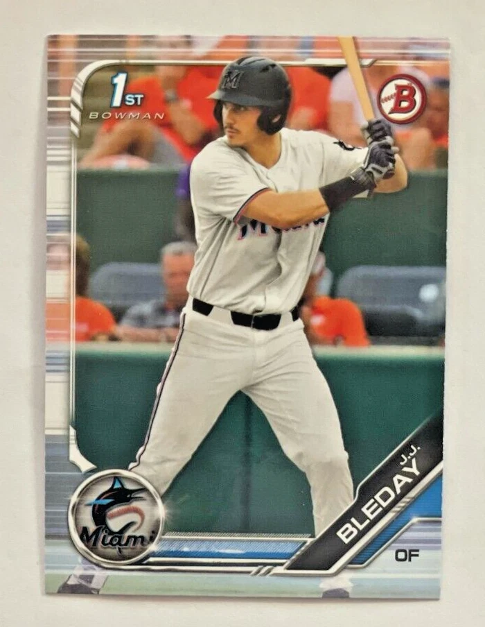 JJ BLEDAY - 2019 1st Bowman Draft #BD-150     FS  QTY - Image 1 of 1