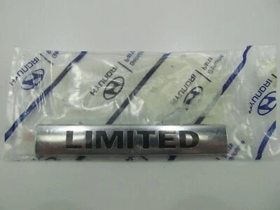 Emblema insignia maletero escotilla trasero LIMITADO OEM para 2007-2012 Veracruz 863133J030 Foto 1 de 4