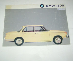 Brochure/Brochure BMW " New Class " BMW 1500 - Edition 1963 - Picture 1 of 3