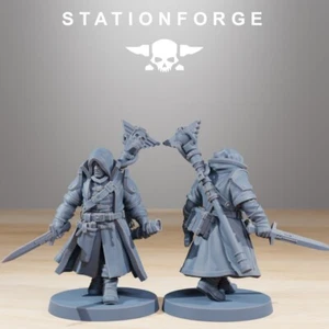 National Guard Scholar de chez station forge, compatible warhammer 40000