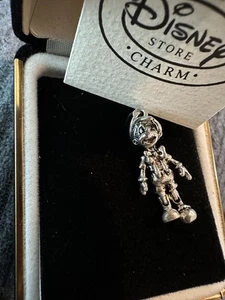 Pinocchio Sterling Silver Charm Disney Store NEW Limited Edition w/ Box COA - Picture 1 of 2