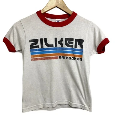 Zilker Zamboree Ringer Baby Tee Youth Womens  - Image 1 of 4