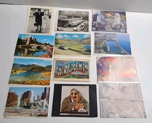 Lot Of 12 Assorted Vintage Postcards Written/Non Written  - Picture 1 of 12