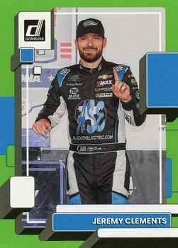 Jeremy Clements 2023 Donruss - Lime Green #92 - Jeremy Clements Racing - Image 1 of 2