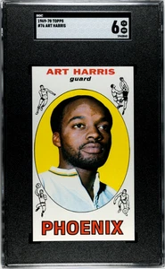 1969-70 Topps #76 Art Harris SGC 6 - Picture 1 of 2