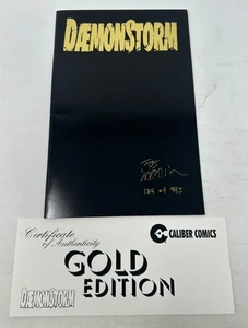 Demonstorm 1 Gold Edition 1996 Caliber Comics Joe Martin McFarlane [sehr guter Zustand] signiert - Bild 1 von 5