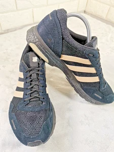 Adidas Adizero Adios 3 - Black/Navy - UK 9 Running Shoes Trainers - Picture 1 of 12