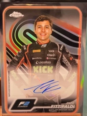 2024 Topps Chrome Formula 1 Enzo Fittipaldi Autographs #CAC-FIT - Image 1 of 4