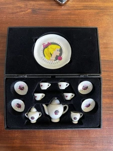Barbie 35th Anniversary Chilton Toys Limited Edition Miniature China Tea Set - Picture 1 of 11