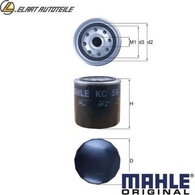 FILTRO COMBUSTIBLE KC 59 PARA MAZDA SERIE B 626/II/III/estación/vagón/hatchback 2.5L - Imagen 1 de 4