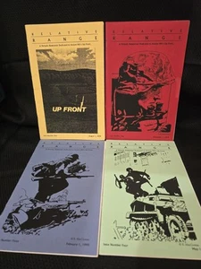 Relative Range- Up Front Newsletter Issues 1- 4 All EX - NM - Picture 1 of 5