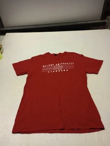 Malone University Shirt Adult Medium red short sleeve casual ohio - Picture 1 of 5