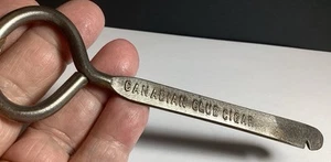 VTG ADV METAL CANADIAN CLUB CIGAR BOTTLE OPENER ETC THE NEUBERT SCHROEDER CO - Picture 1 of 9