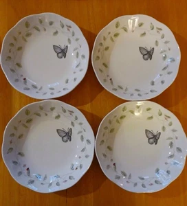 4er Set - Lenox SCHMETTERLINGSWIESE Suppen-/Nudelschalen 8,75 Zoll  - Bild 1 von 2