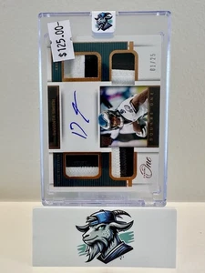 2021 Panini One DeVonta Smith RPA Auto Patch Square One 01/25 RC Eagles - Picture 1 of 3