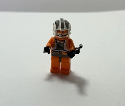 Lego Zev Senesca Rebelde Piloto Minifigura Star Wars Con Blaster 8089 Figura Foto 1 de 4