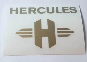 Mofa Rahmen Aufkleber passend für Hercules Prima 2 3 4 5 M Optima 6cm x 4cm Gold - Bild 1 von 3