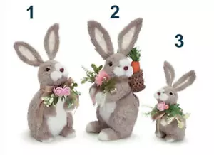 Decorazione tavolo famiglia coniglio di Pasqua decorazione decorazione vacanza regalo ricordo - Foto 1 di 2