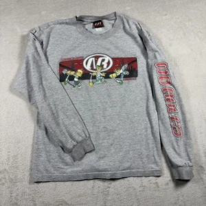 Vtg No Rules Youth XL Men XS Long Sleeve T-Shirt Drop Zone Skateboard Y2K #2356 - Picture 1 of 10