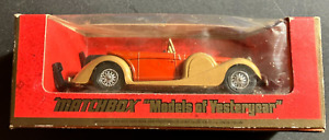 Matchbox "Models Of Yesteryear" Y-11 - 1938 Lagonda Coupe  -  Original Box