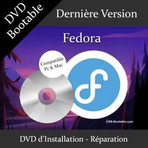 DVD Bootable Fedora + Guide d'utilisation - Photo 1/1