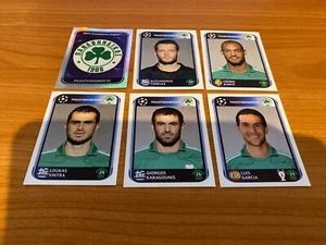 2010-11 UEFA Champions League Stickers Lot of 6 Panathinaikos Stickers # 2 - Picture 1 of 1