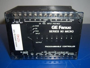 10740 GE FANUC IC693VDR001BP1 CONTROLADOR PROGRAMABLE SERIE 90 MICRO 100-240V - Imagen 1 de 10