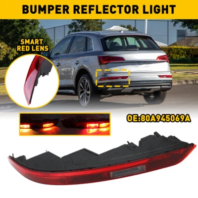 适用于奥迪 2018 - 2021 年 Q5 下尾停止灯左驱动器侧后保险杠灯 LH — 第 1/4 张图片