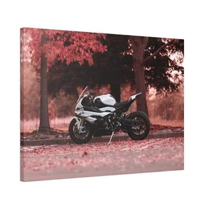 BMW Inspired S1000RR High Resolution Museum Quality Horizontal Canvas Print #057 - Picture 1 of 10
