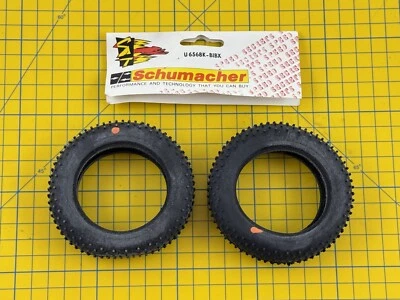 Schumacher U6568K Reifen 1:10 Offroad (2Stück) Vintage Modellbau - Bild 1 von 4
