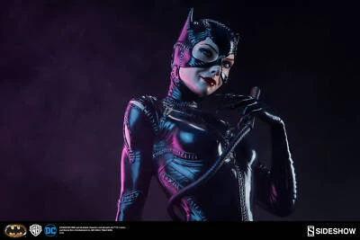 Estátua Sideshow Batman Returns Michelle Pfeiffer CATWOMAN 1/4 formato premium JND - Imagem 1 de 4