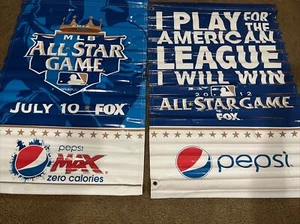 2012 All Star Game Original Vinyl Banner’s Trout & Harper’s First All Star Game - Picture 1 of 8