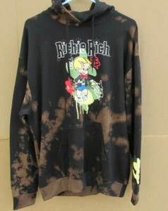 RICHIE RICH TIE DYED HOODIE BROWN/BLACK $$$ NEW SIZE LARGE - Picture 1 of 10