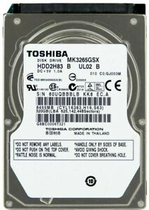 Disco Duro Toshiba MK3265GSX 320GB 5400U / Min 8MB Cache SATA II 2.5'' Pulgadas