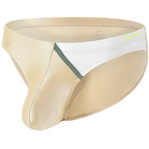 ZONBAILON Men's Underwear Sexy Enhanced Bulge Bag Elastic Nylon Breathable Brief - Picture 1 of 20